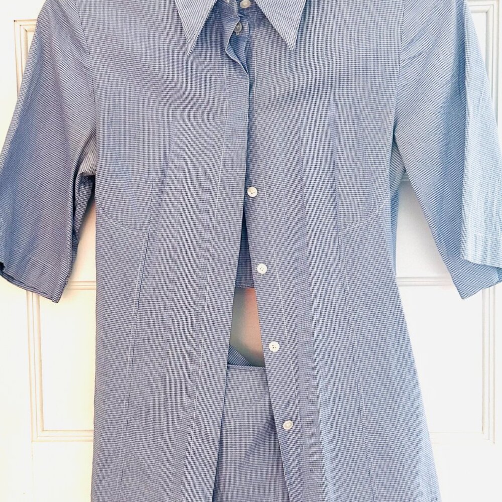 Stella McCartney Open Back Button Down Blouse Size 38 IT - Picture 4 of 11